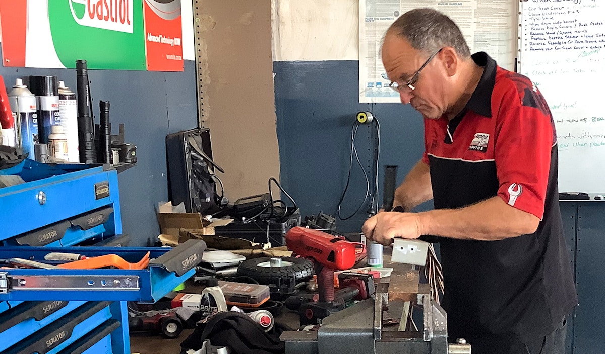 Caloundra Mechanic at work